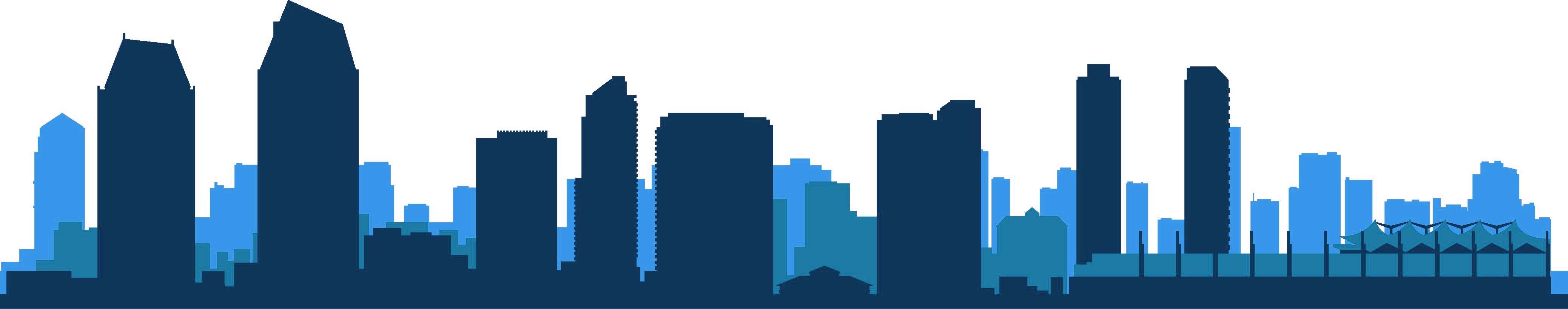 Cityscape illustration of San Diego County